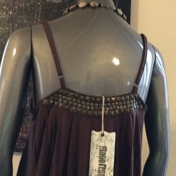 Unique NWT Molio Relio Embellished Tank - Picture 5 of 8